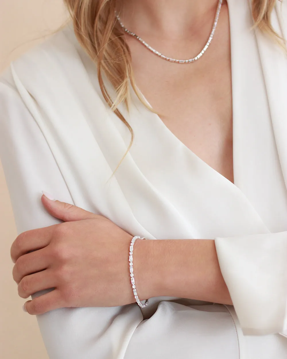 Zara CZ Adjustable Bracelet